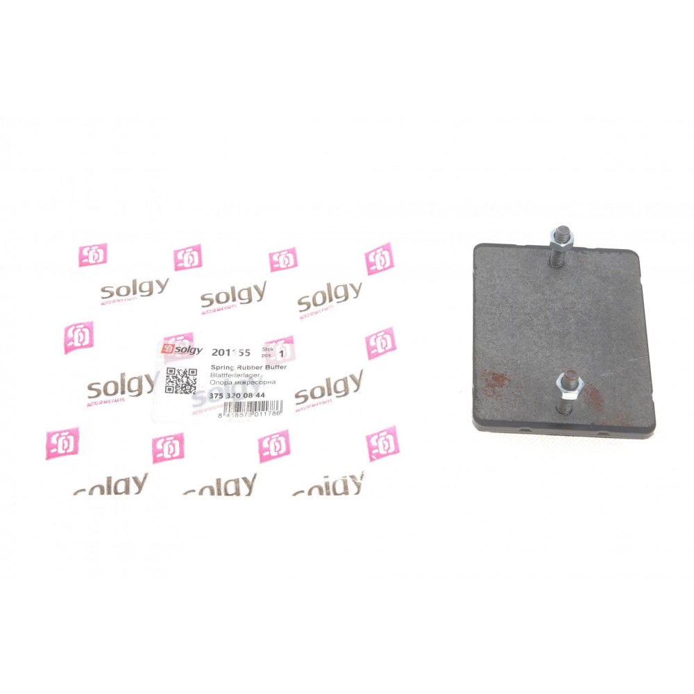 Подушка міжресорна MB 507-814 (з болтами)