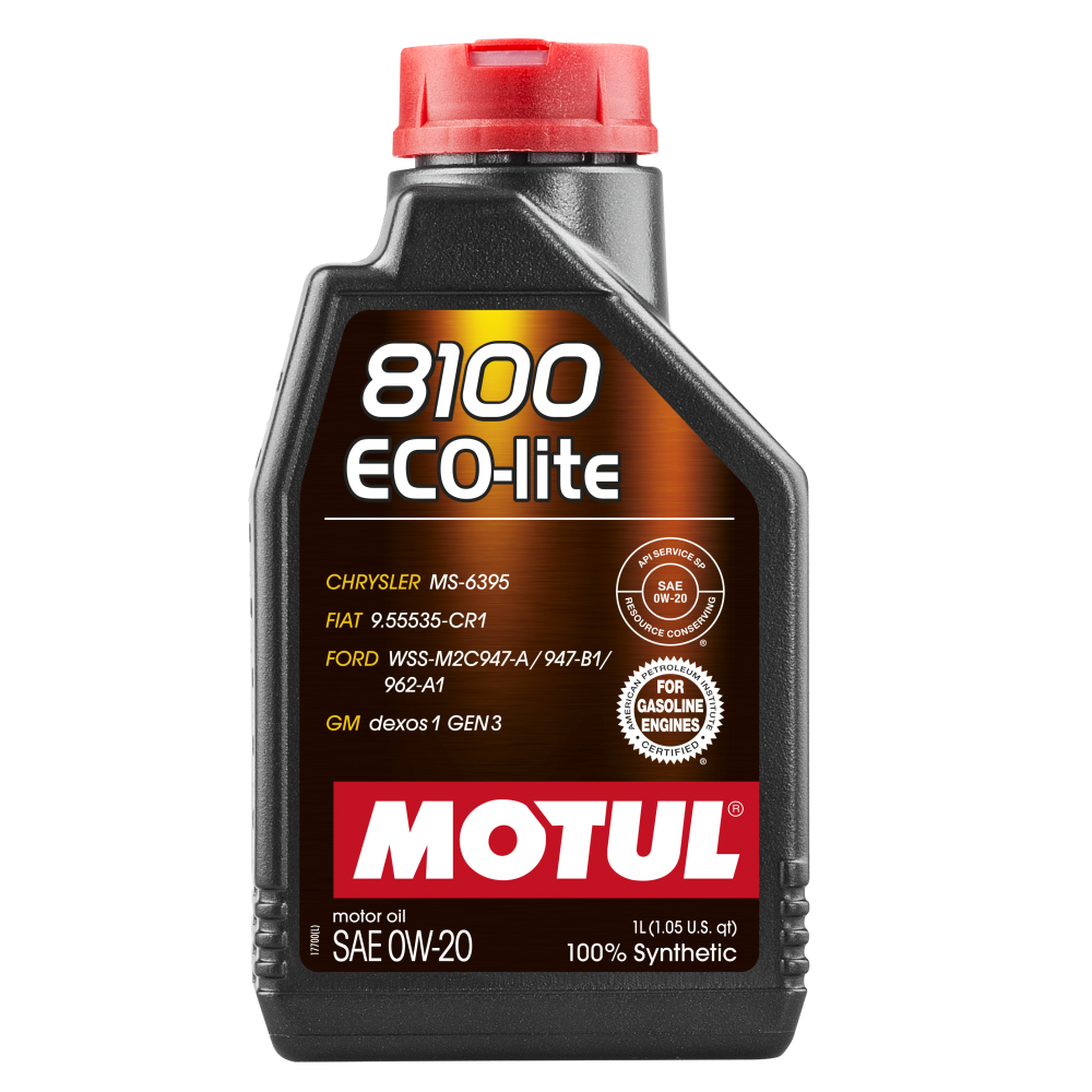 Олива моторне 100% синтетичне MOTUL 8100 Eco-lite 0W-20, 1л (841111) (108534) купити в Україні цена