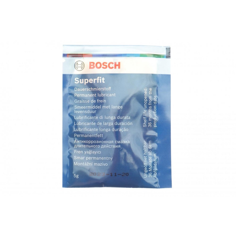 Смазка для суппортов BOSCH SUPERFIT, 5мл. купити в Україні