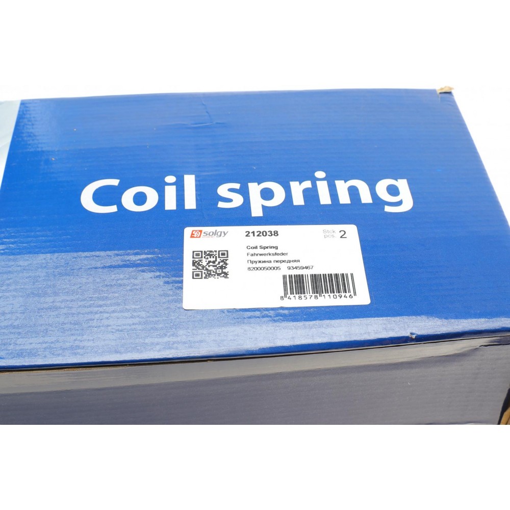 Пружина (задня) Renault Trafic III 1.6dCi 14-/Opel Vivaro A/B 01- (з пост.диам.)