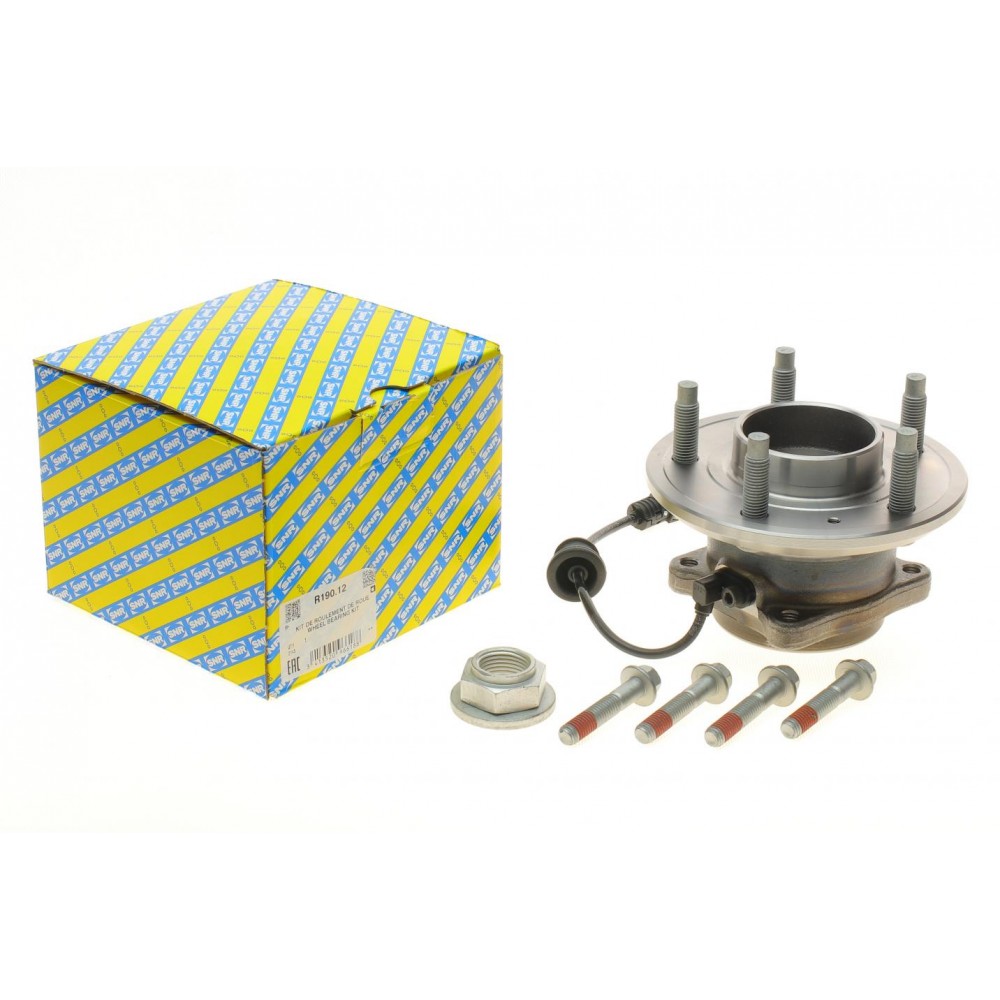 R190.12 SNR Комплект підшипника ступиці колеса