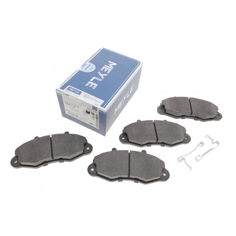 025 214 7018 MEYLE Комплект гальмівних колодок дисковий гальм
