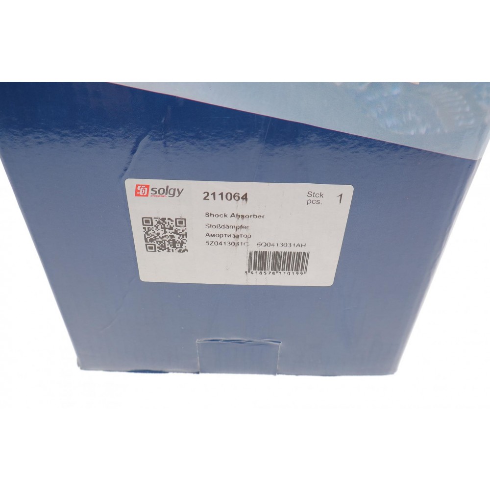 Амортизатор (передній) VW Polo/Skoda Fabia 99-14/Roomster 06- (Масло)