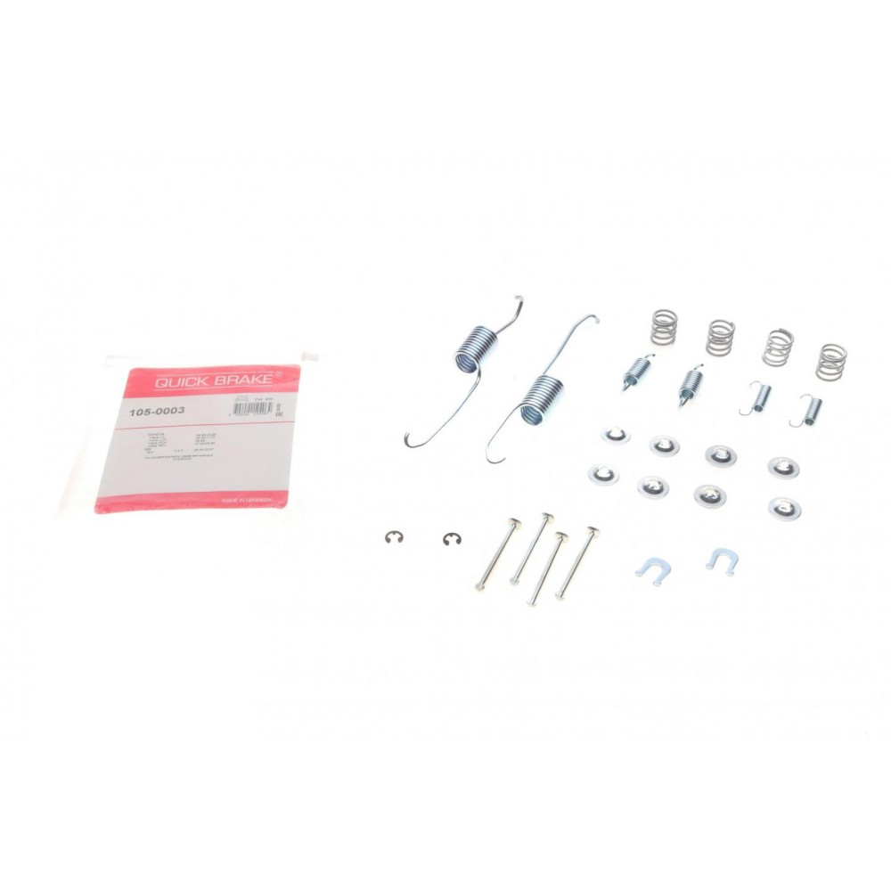 105-0003 QUICK BRAKE Комплектуючі гальмівна колодка
