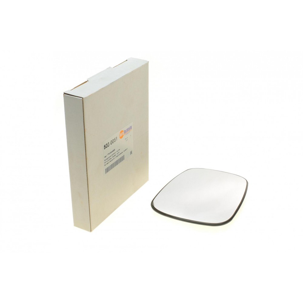 Скло дзеркала (з підігрівом) Renault Kangoo 97- (L)