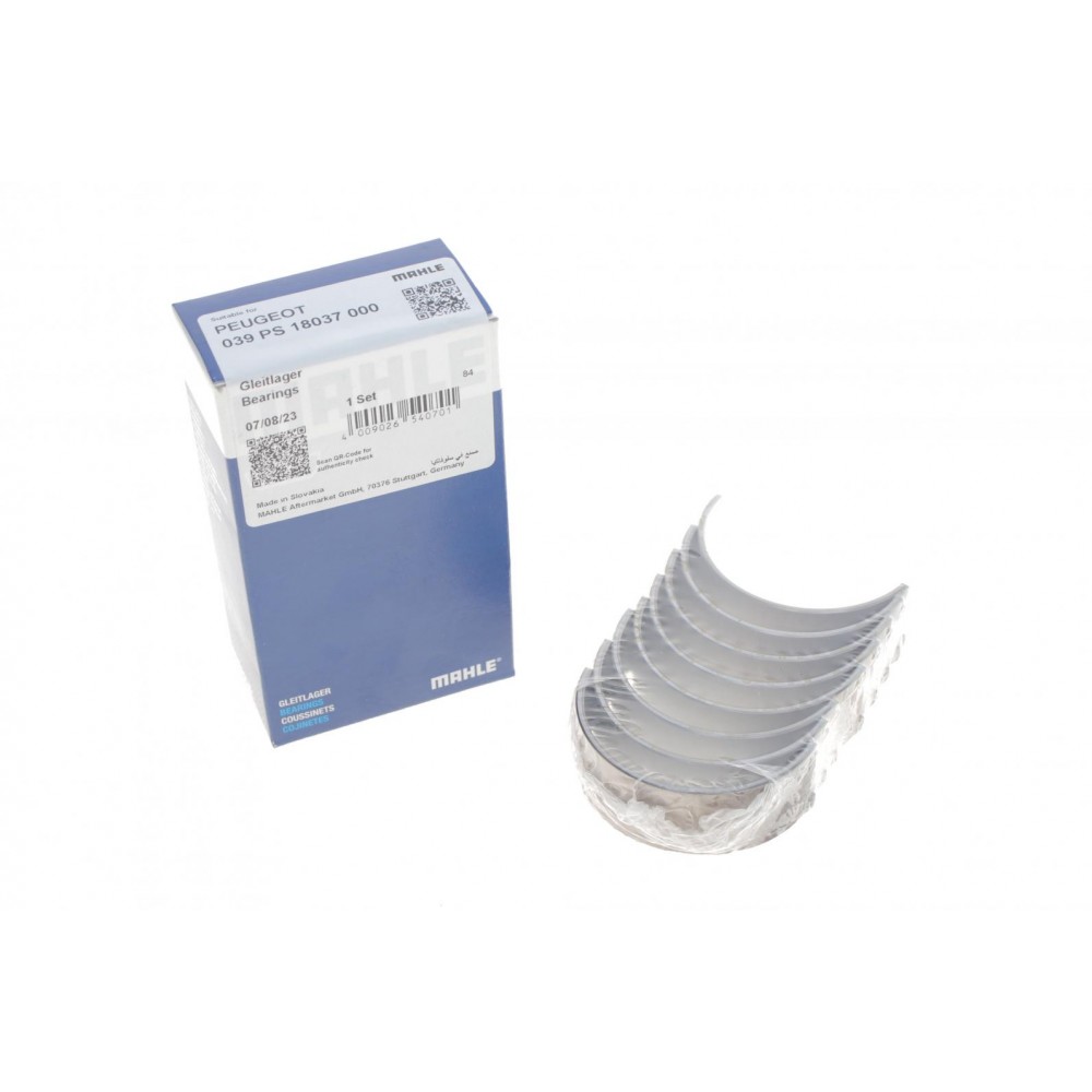 039 PS 18037 000 MAHLE Комплект вкладишів