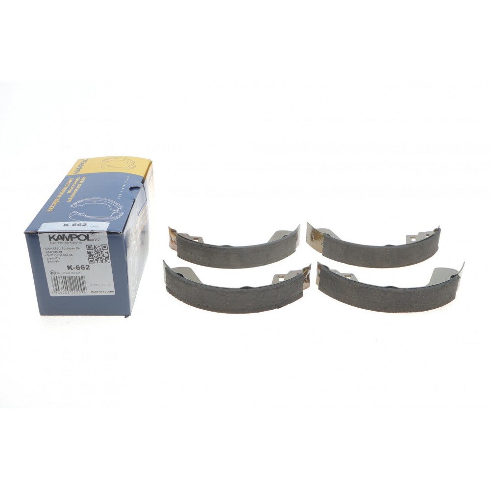 Колодки гальмівні (задні) Daihatsu Charade 88-92/Suzuki Liana/Swift 89-(барабанні) (200x30)