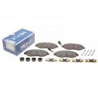 025 244 6819/W2 MEYLE Комплект гальмівних колодок дисковий гальм