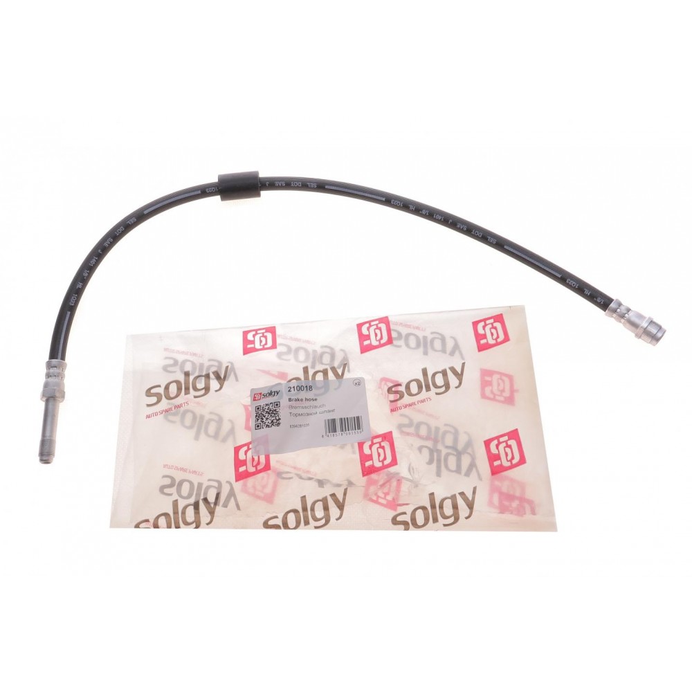 Шланг гальмівний (передній) MB Vito (W639) 03- (605mm) (М10x1mm)