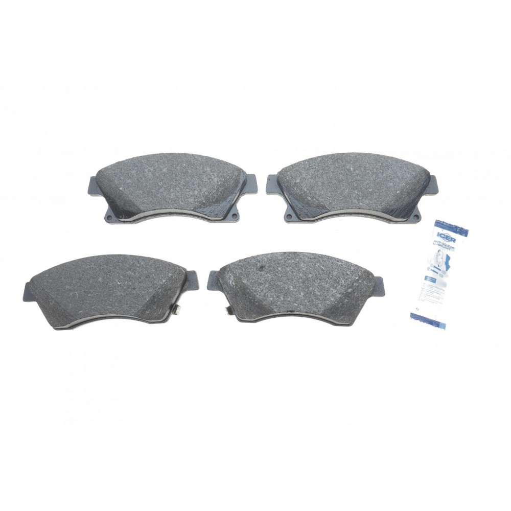 181942-202 ICER Комплект гальмівних колодок дисковий гальм