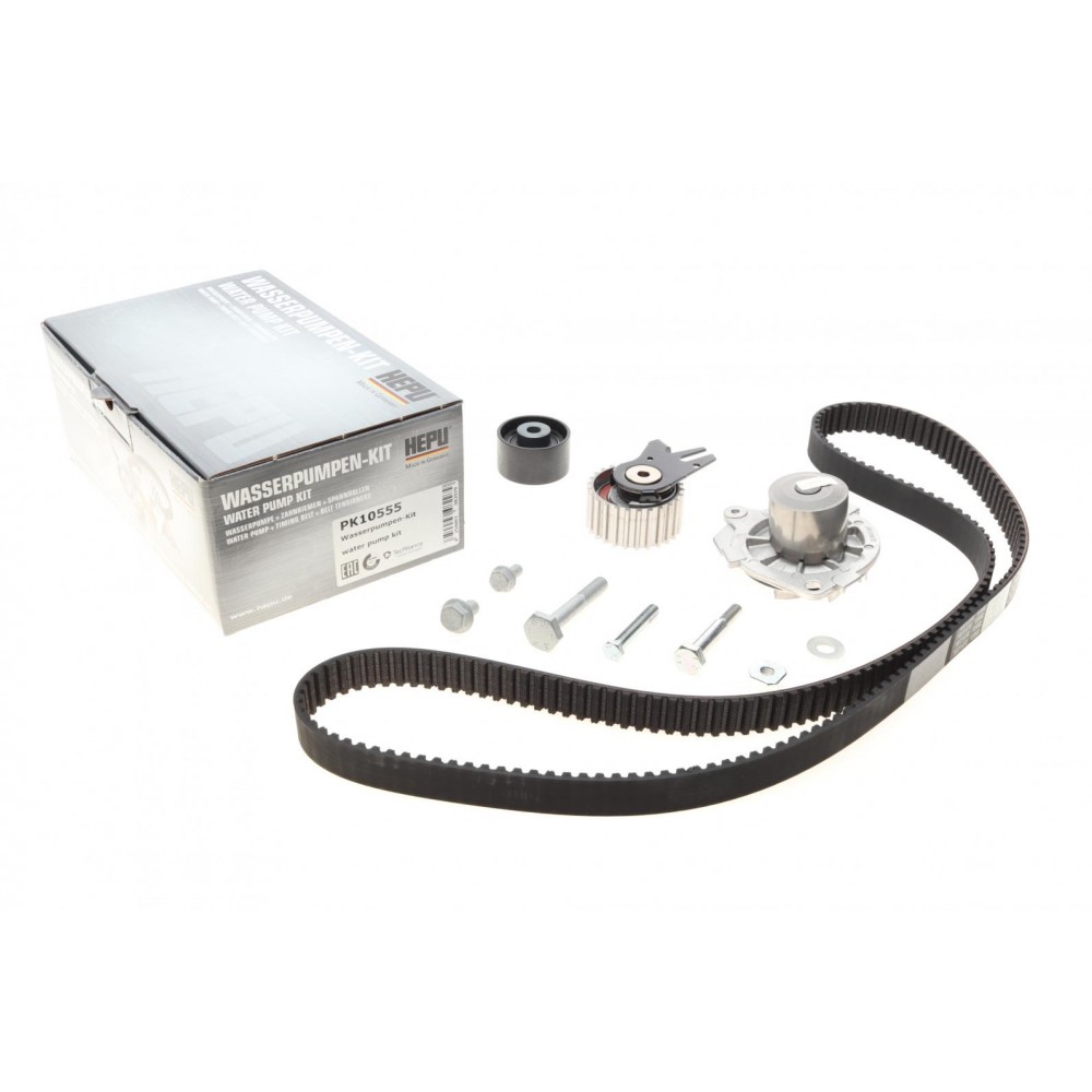 PK10555 HEPU Водяний насос комплект зубчастого ременя