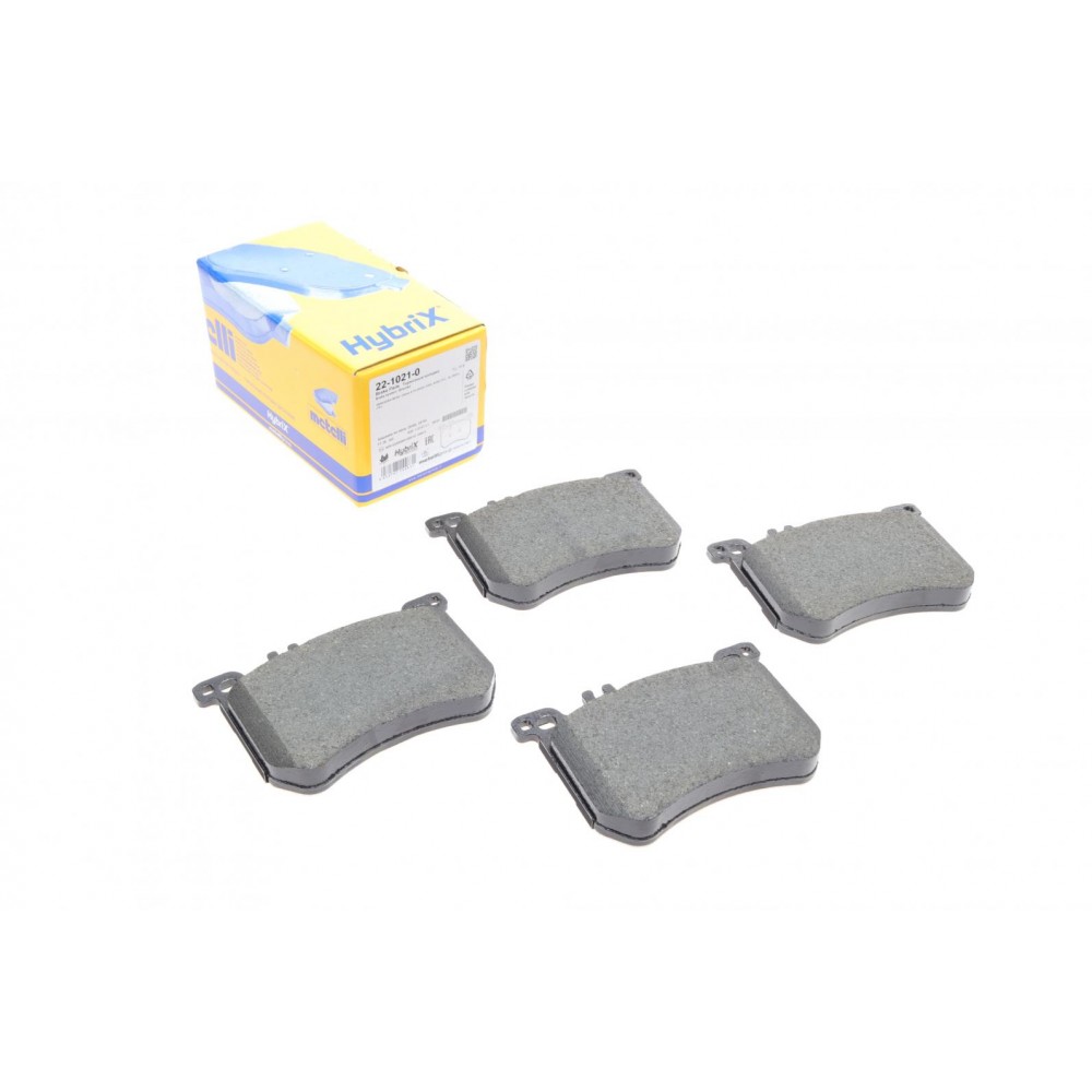 22-1021-0 METELLI Комплект гальмівних колодок дисковий гальм