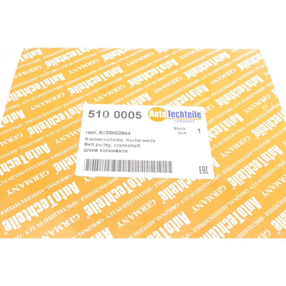 Шків колінвалу Renault Trafic/Master 2.5 dCi 00- (6PK)