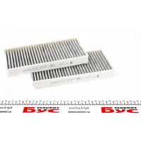 Фільтр салону Renault Laguna III 07- (вугільний) (к-кт)