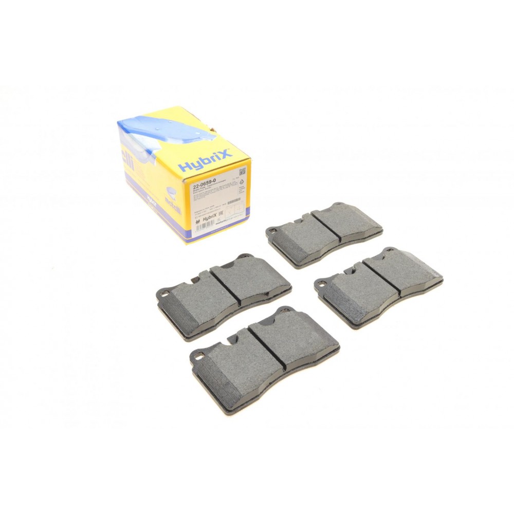 22-0659-0 METELLI Комплект гальмівних колодок дисковий гальм