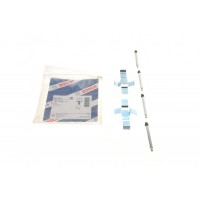 1 987 474 055 BOSCH Комплектуючі колодки дискового гальма