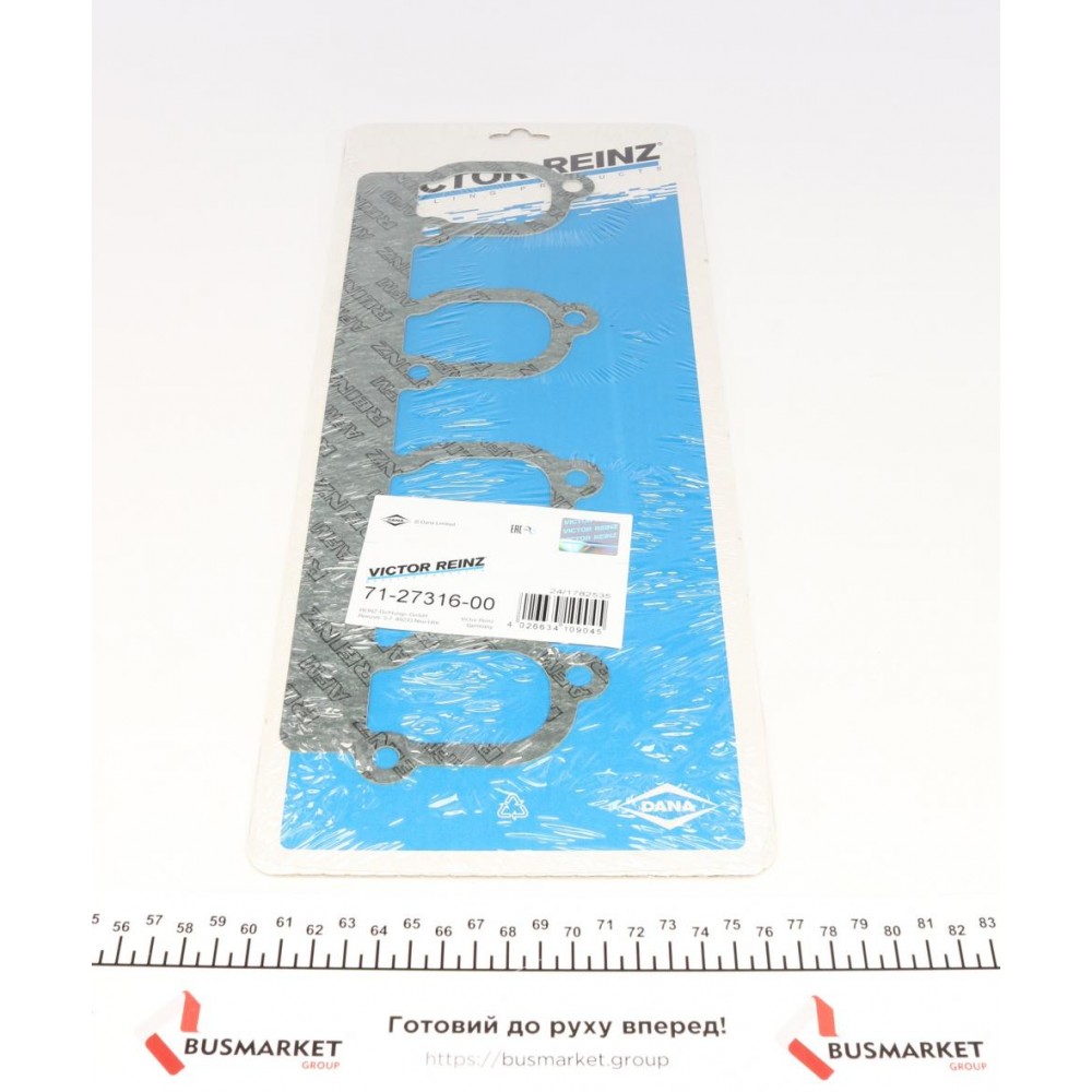 Прокладка колектора впускного Ford Fiesta/Escort -00