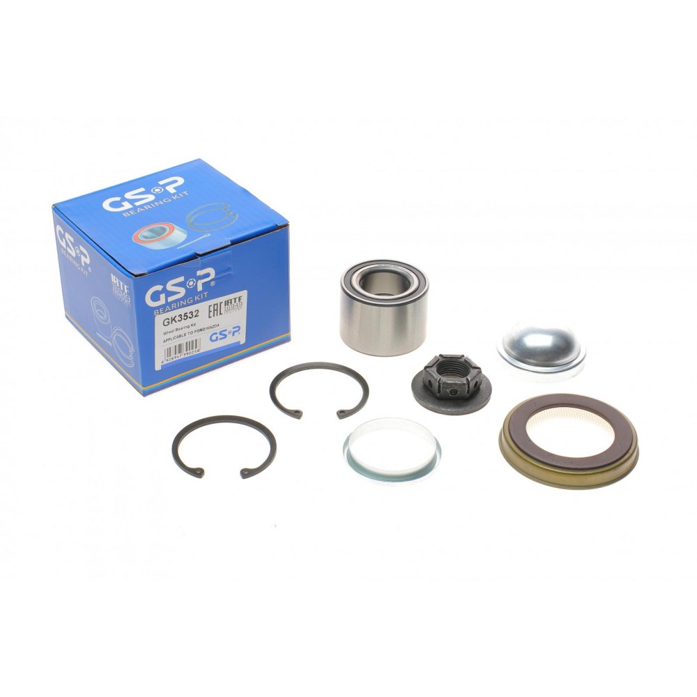 Підшипник маточини (задньої) Ford Fiesta 01- (29x53.02x37) (+ABS)