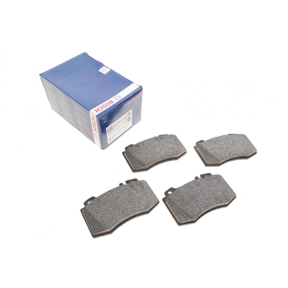 0 986 495 278 BOSCH Комплект гальмівних колодок дисковий гальм