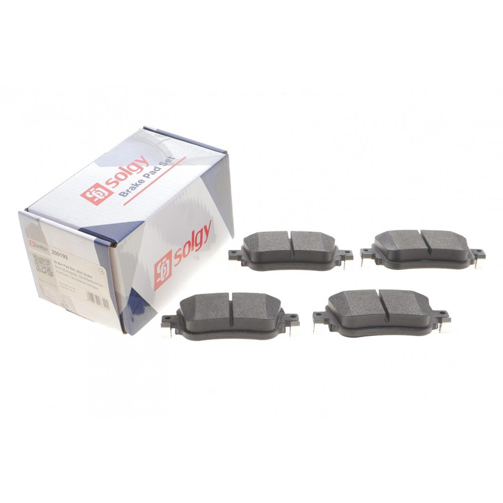 Колодки гальмівні (задні) Audi Q3/Skoda Octavia/Seat Leon/VW Golf/Sharan 12-/Passat B8/Caddy IV 14-