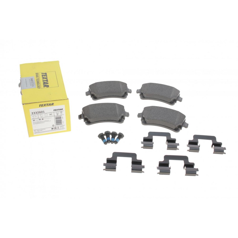 2332601 TEXTAR TEXTAR Гальмівний колодки задні A6 2.0TDI,2.4,3.0TDI 04-