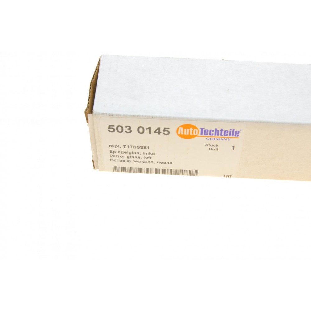 Скло дзеркала Fiat Doblo 09-/Opel Combo 12- (L)