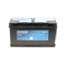 Батарея аккумуляторная EXIDE START-STOP AGM 95Ah (-/+) 850EN (EK950) купити в Україні