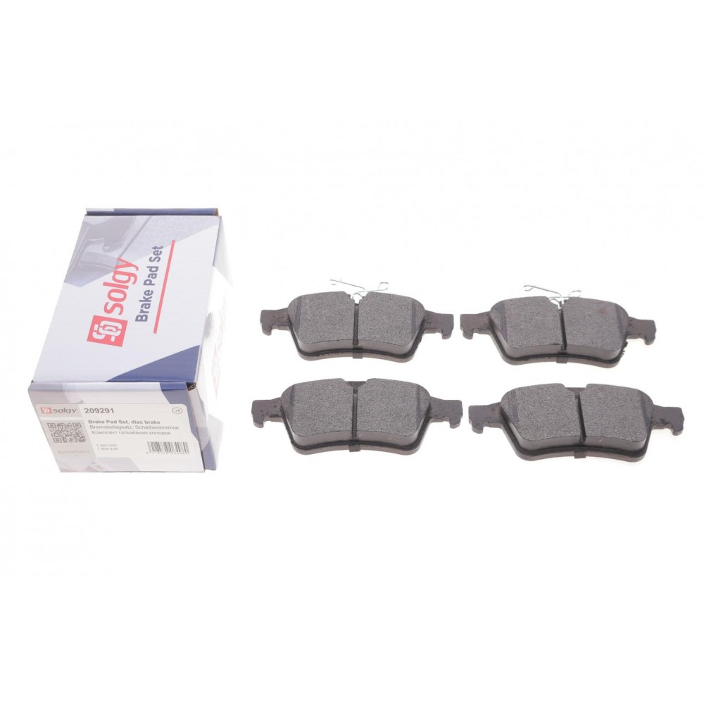 Колодки гальмівні (задні) Ford Connect 13-/Kuga/C-Max 08-/Focus/Mazda 3/5/Volvo C30/S40/V50 03-/V40