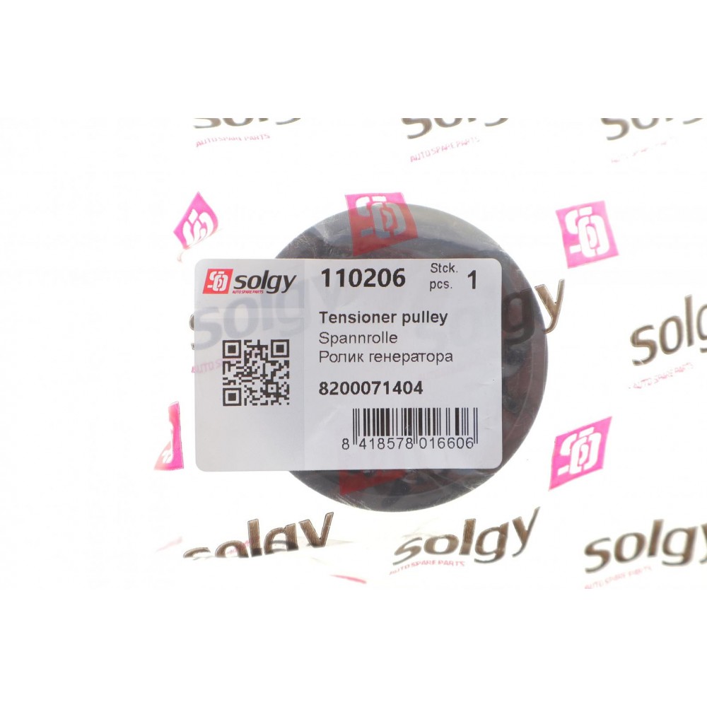 Ролик генератора Renault Trafic/Master 1.9-2.5DI/dTi (паразитний) (60х31) (підшипник PFI)