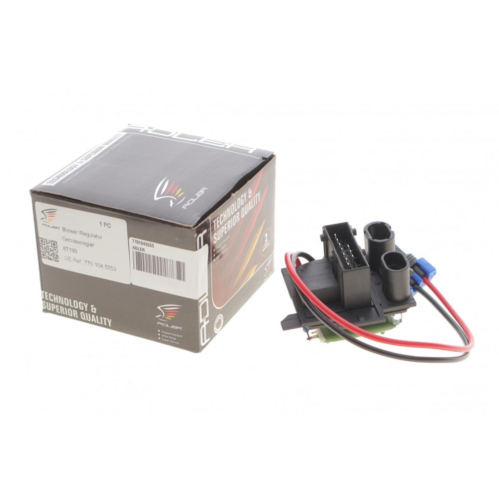 Резистор вентилятора пічки Renault Clio 90-98