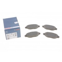 0 986 495 255 BOSCH Комплект гальмівних колодок дисковий гальм