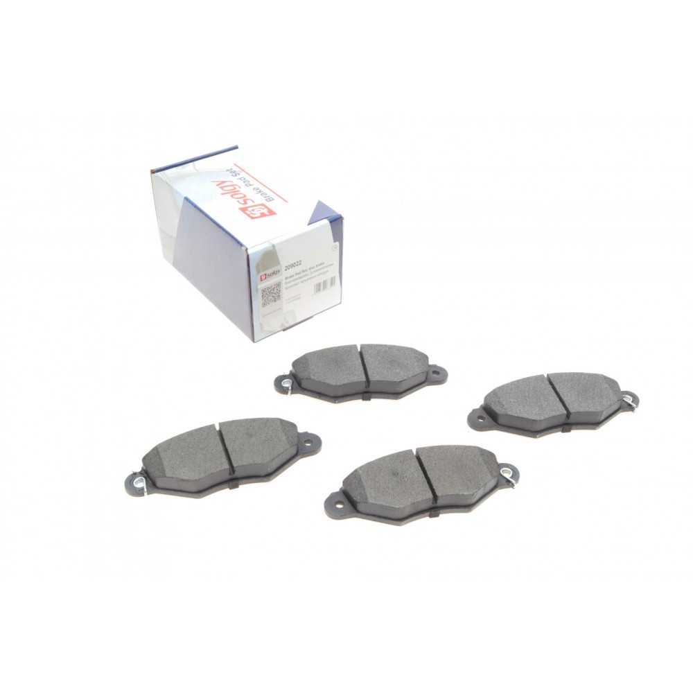 Колодки гальмівні (передні) Renault Kangoo 98- (Bosch)