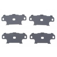 Комплект протискрипних пластин (передніх/задніх) Renault Koleos/Nissan Juke/Qashqai/X-Trail/Suzuki 08- (Akebono)