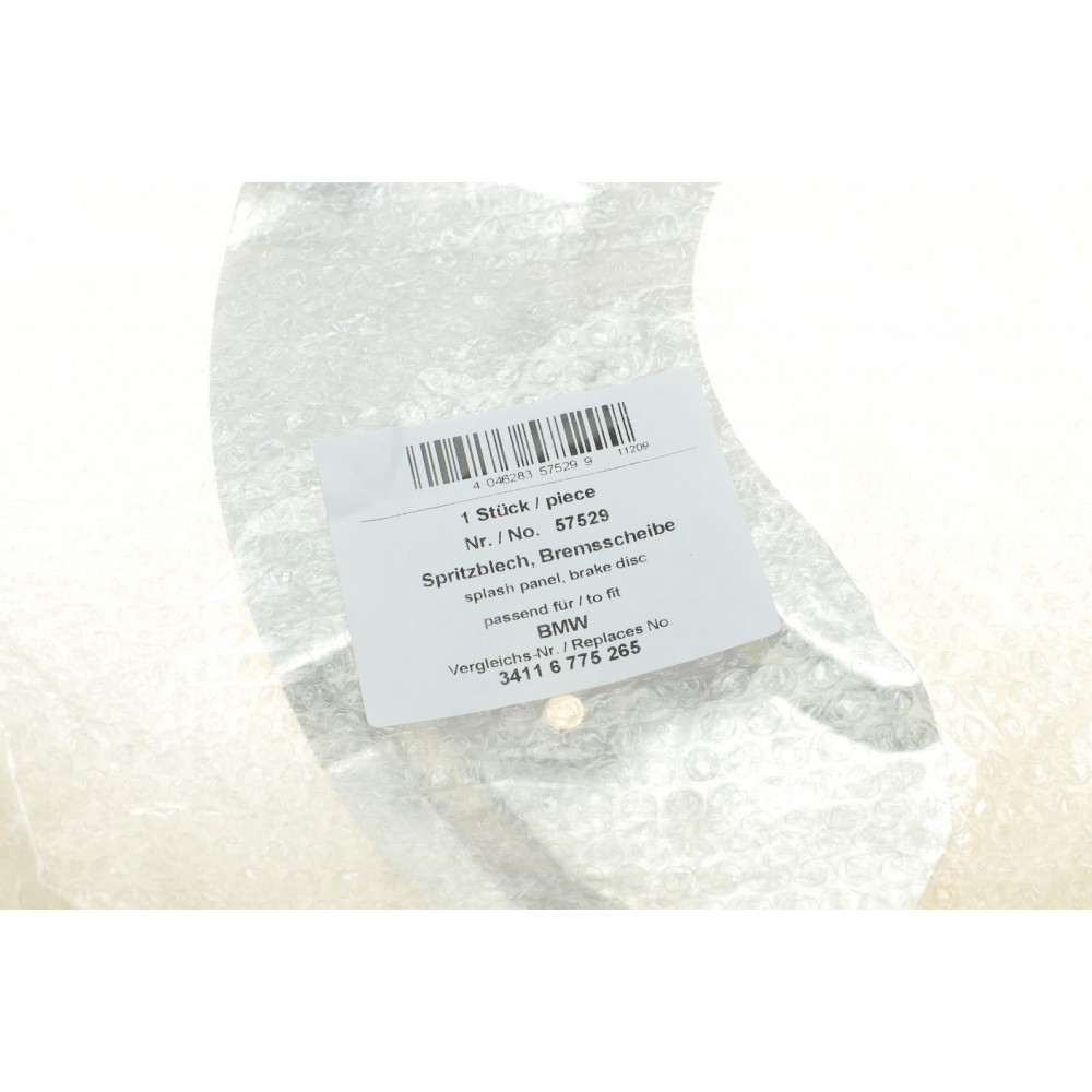 Захист диска гальмівного (переднього) (L) BMW 5 (F07/F10/F11)/6 (F12/F13/F06) 10-17