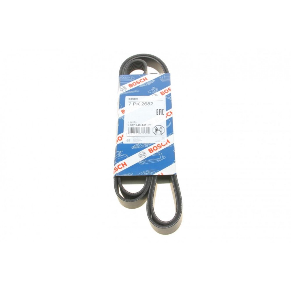 Ручейковий ремінь 7PK BOSCH1987948441 7PK2682 FORD BOSCH 1987948441