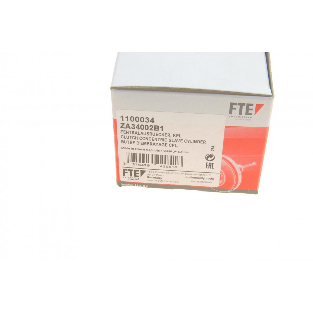 Підшипник вижимний Opel Combo 1.7CDTI = ZA34002B1