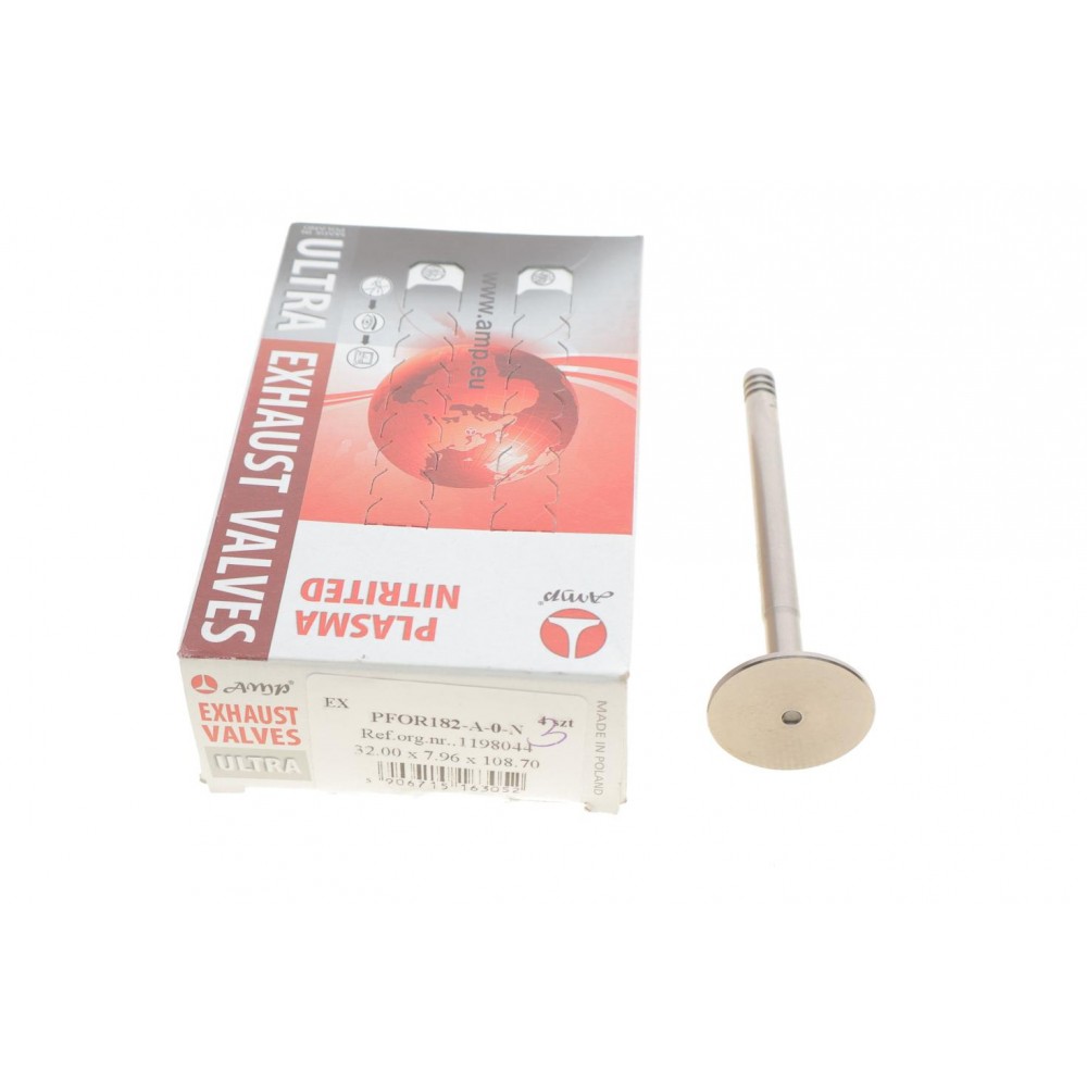 Клапан (випуск) Ford Transit 1.8TDCi 02-13 (32x8x108,7mm) (азотований)