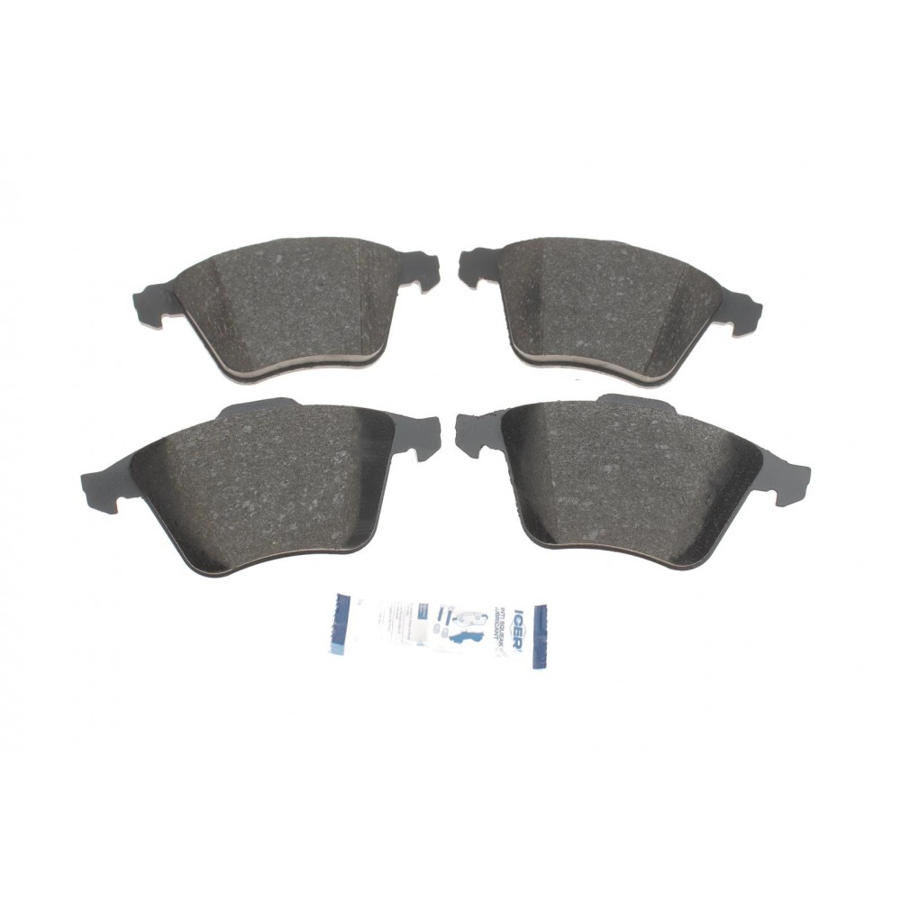 181652 ICER Комплект гальмівних колодок дисковий гальм