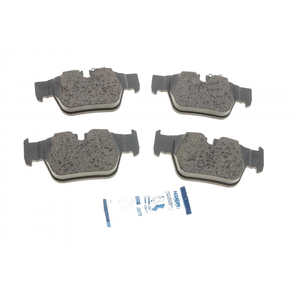 182393 ICER Комплект гальмівних колодок дисковий гальм