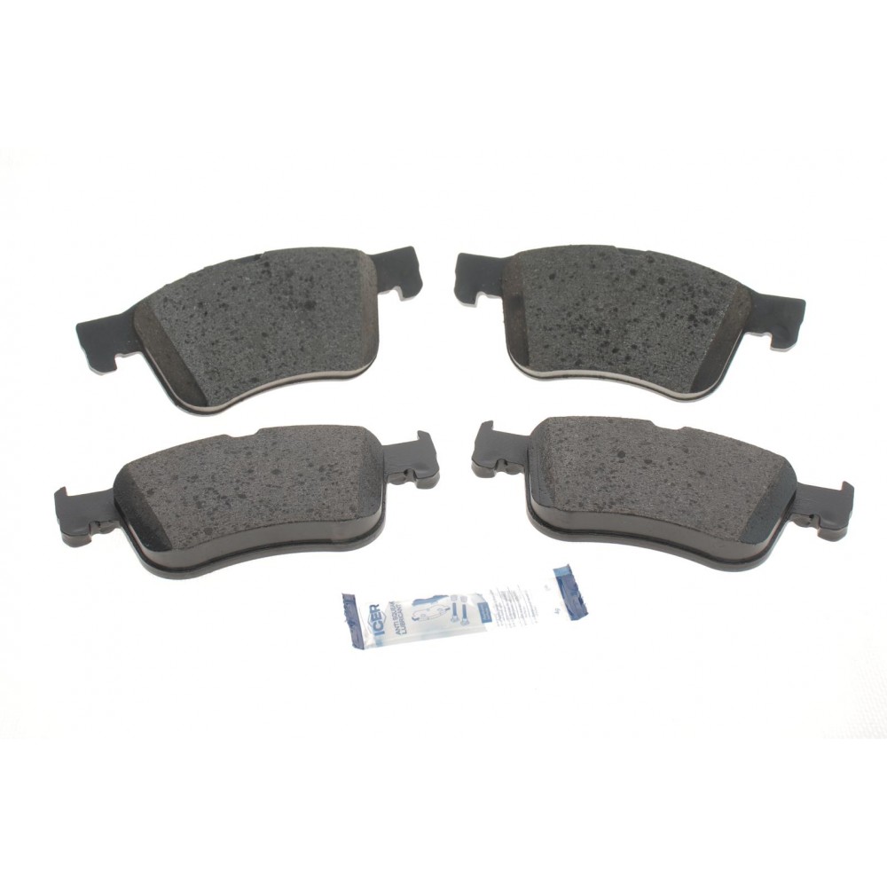 182321-204 ICER Комплект гальмівних колодок дисковий гальм