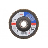 2608603658 BOSCH Пелюст S.f.Metal, угл, с/в д.125мм К80