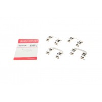 109-1708 QUICK BRAKE Комплектуючі колодки дискового гальма