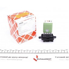 48299 FEBI BILSTEIN Сопротивление, Вентилятор салону