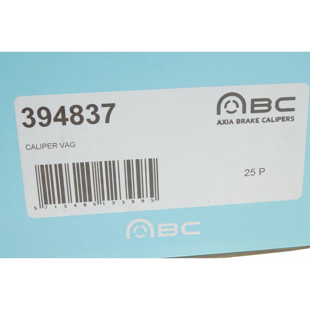 Супорт гальмівний (задній) (R) VW Golf VII 12- (d=38mm) (ATE) (для диска d=272mm)