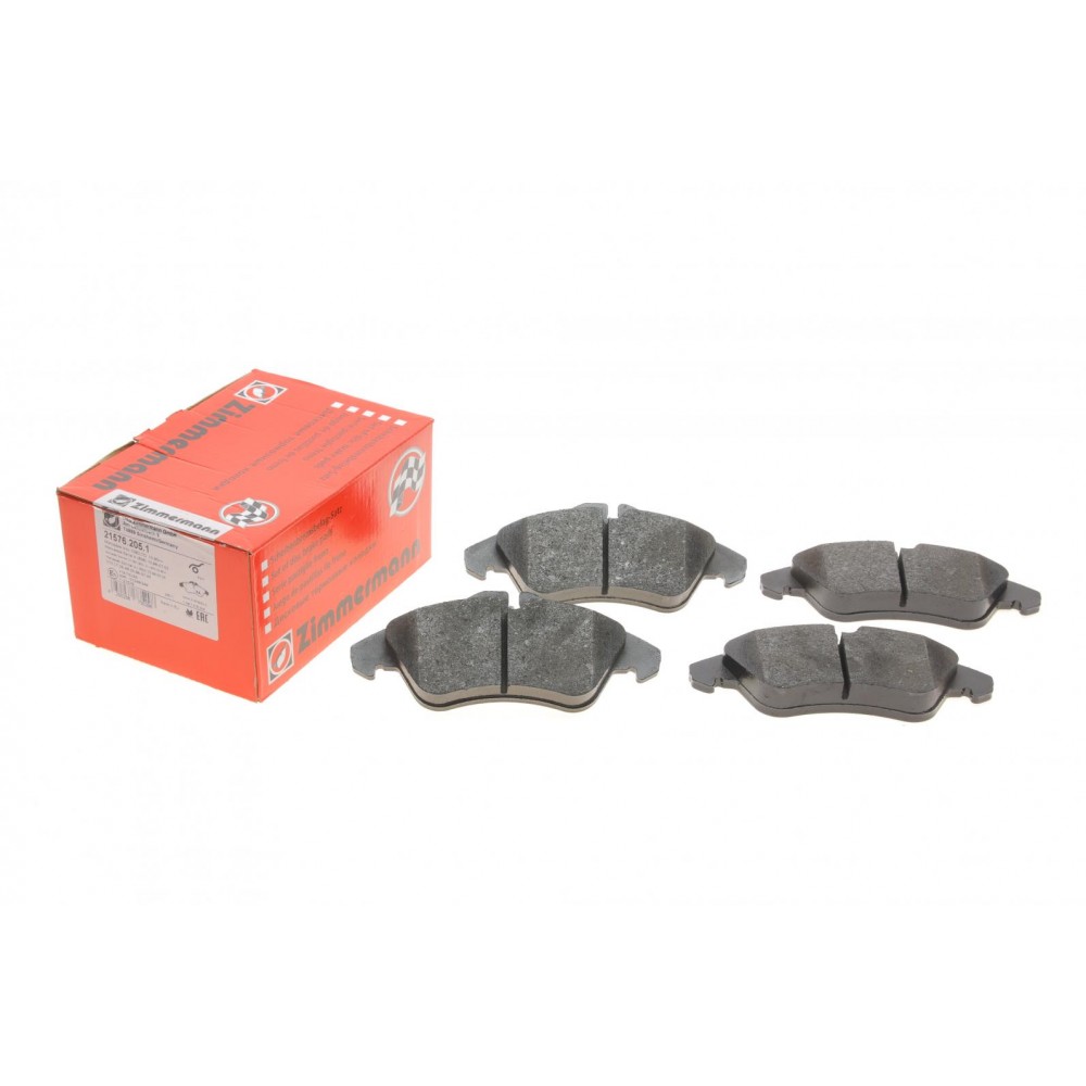 21576.205.1 ZIMMERMANN Комплект гальмівних колодок дисковий гальм