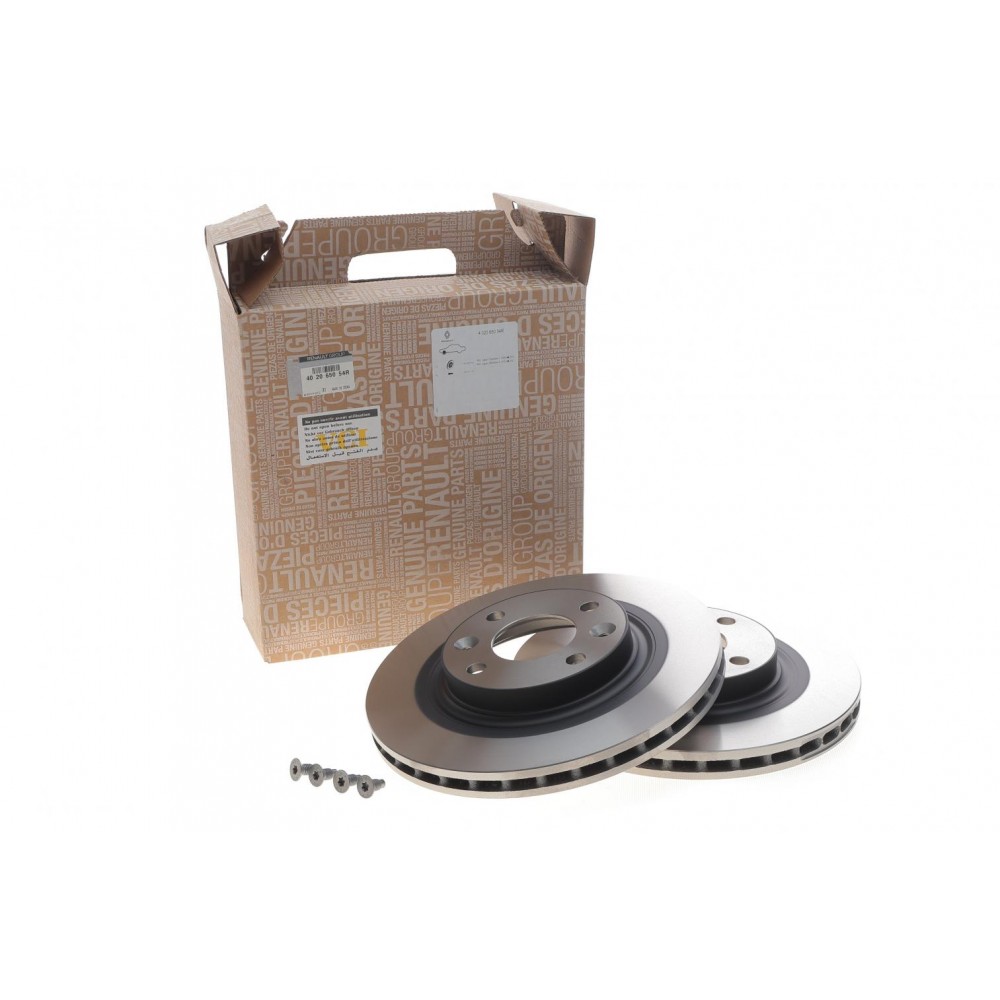 Диск гальмівний (передній) Renault Logan II/Sandero 13-/Clio IV 14- 