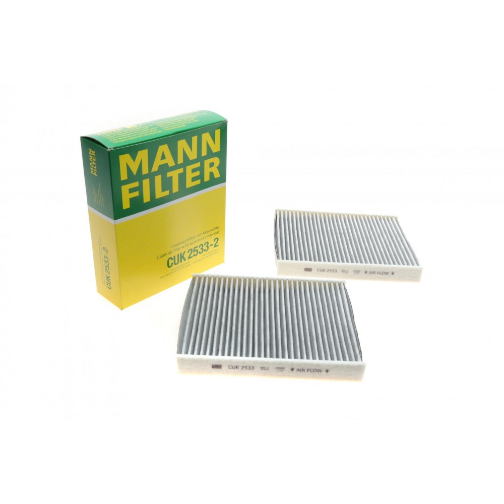 CUK 2533-2 MANN-FILTER Фільтр повітря у внутрішньому просторі