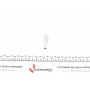 Клапан паливний (зворотний) d=8мм