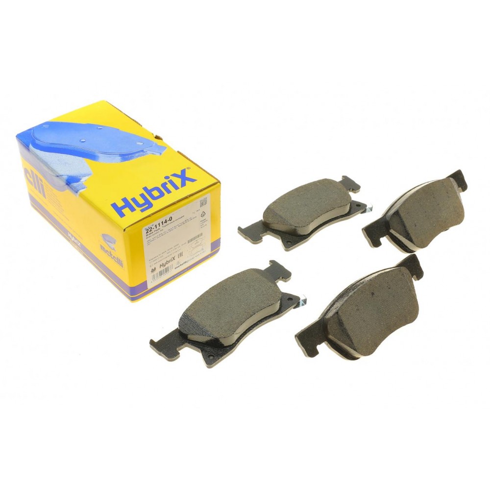 22-1114-0 METELLI Комплект гальмівних колодок дисковий гальм