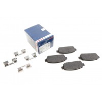 Колодки гальмівні (задні) Opel Astra J 1.4 Turbo 12- (з прижимною пластиною)